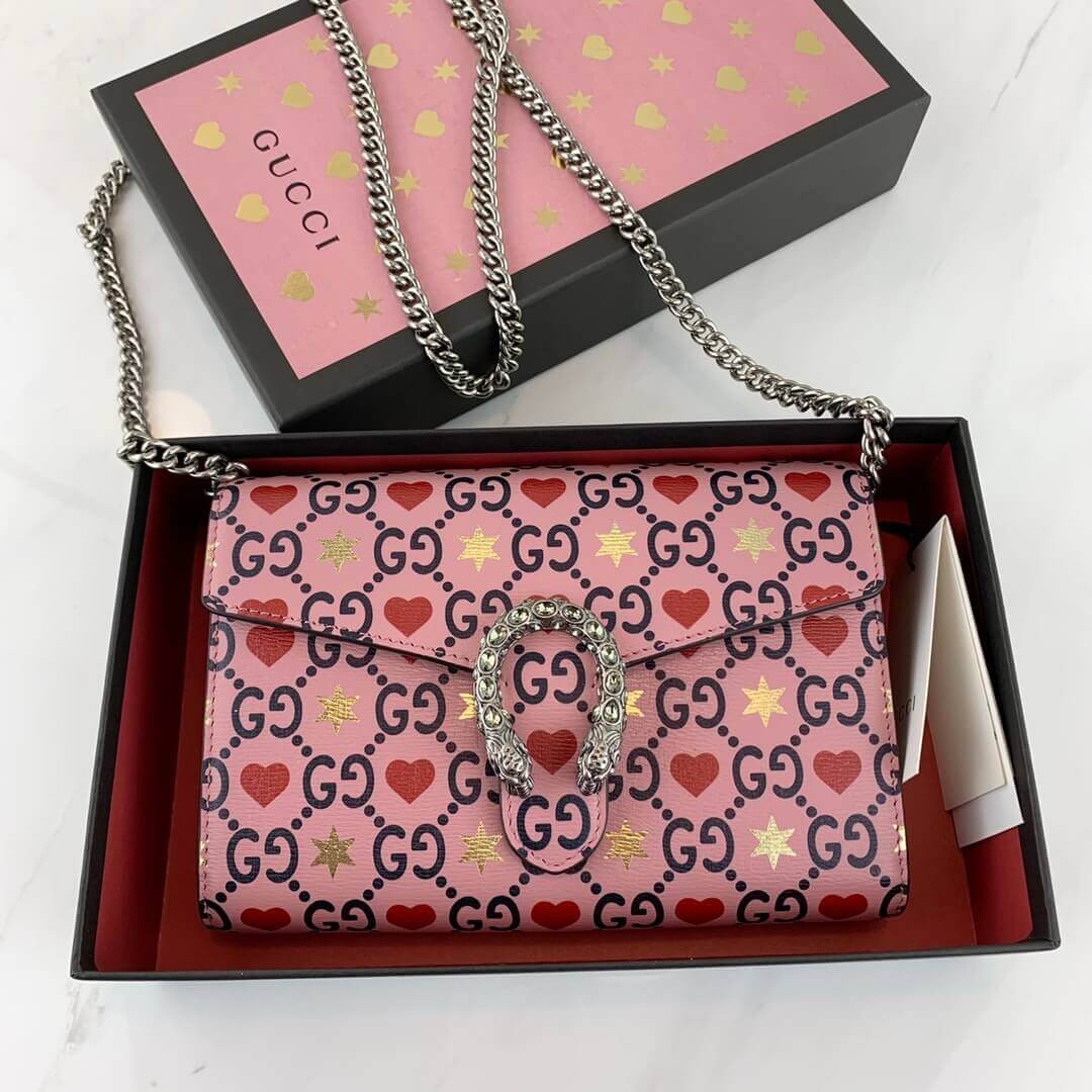 Gucci Valentine's Day Exclusive Dionysus Super Mini Chain Bag 401231