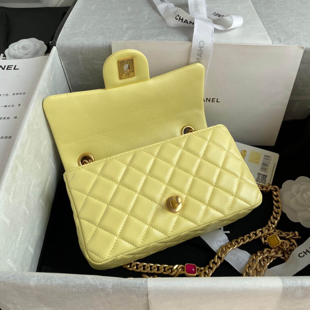 Chanel Resin Flap Bag AS2380