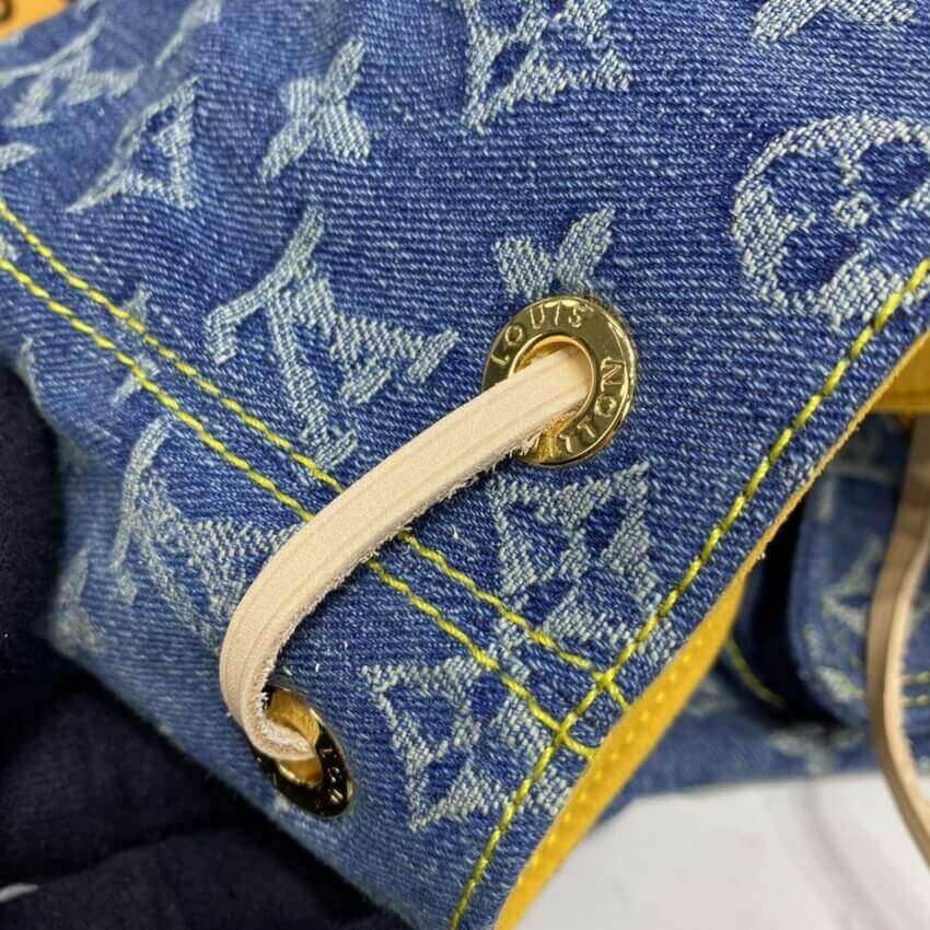 Louis Vuitton Monogram Denim Sac A Dos GM Backpack M95056