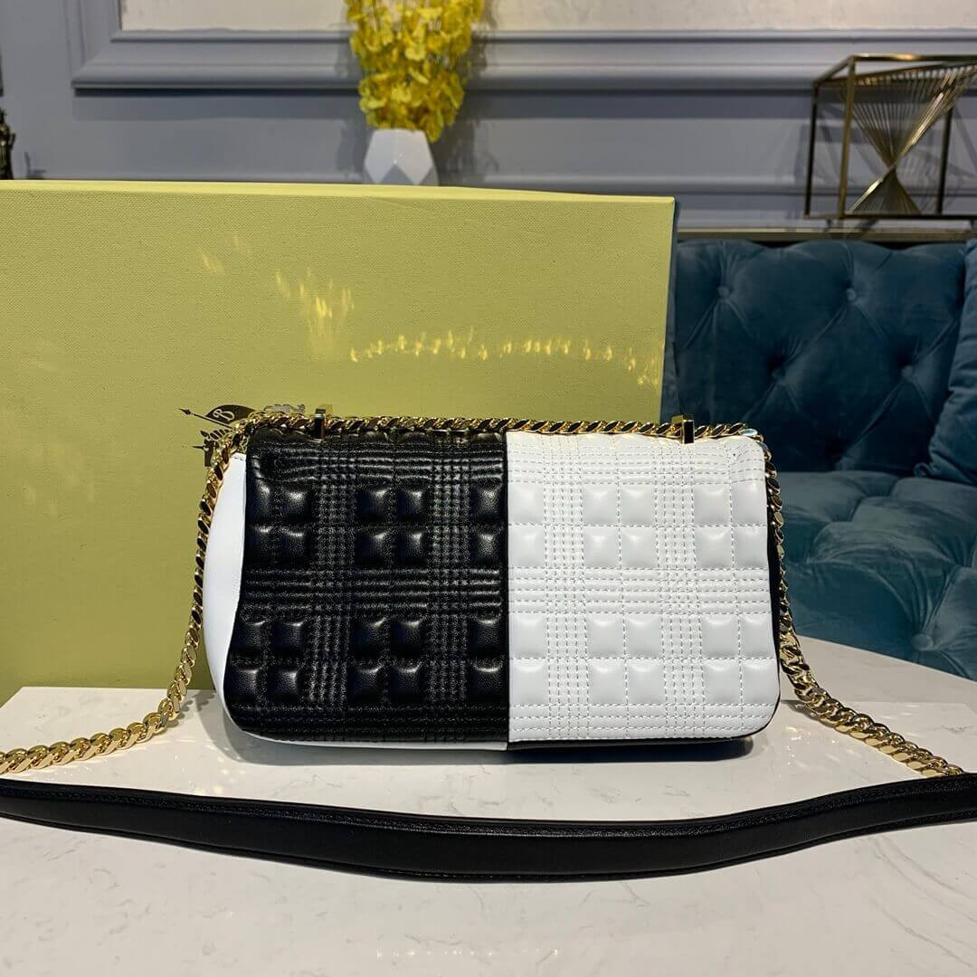 Burberry Small Quilted Two-tone Lambskin Lola Bag 80212091