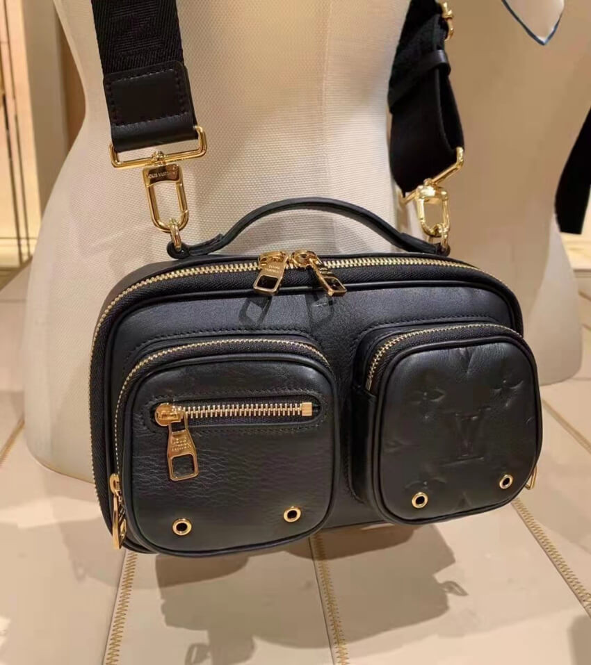 Louis Vuitton Calfskin Leather Utility Crossbody M80450