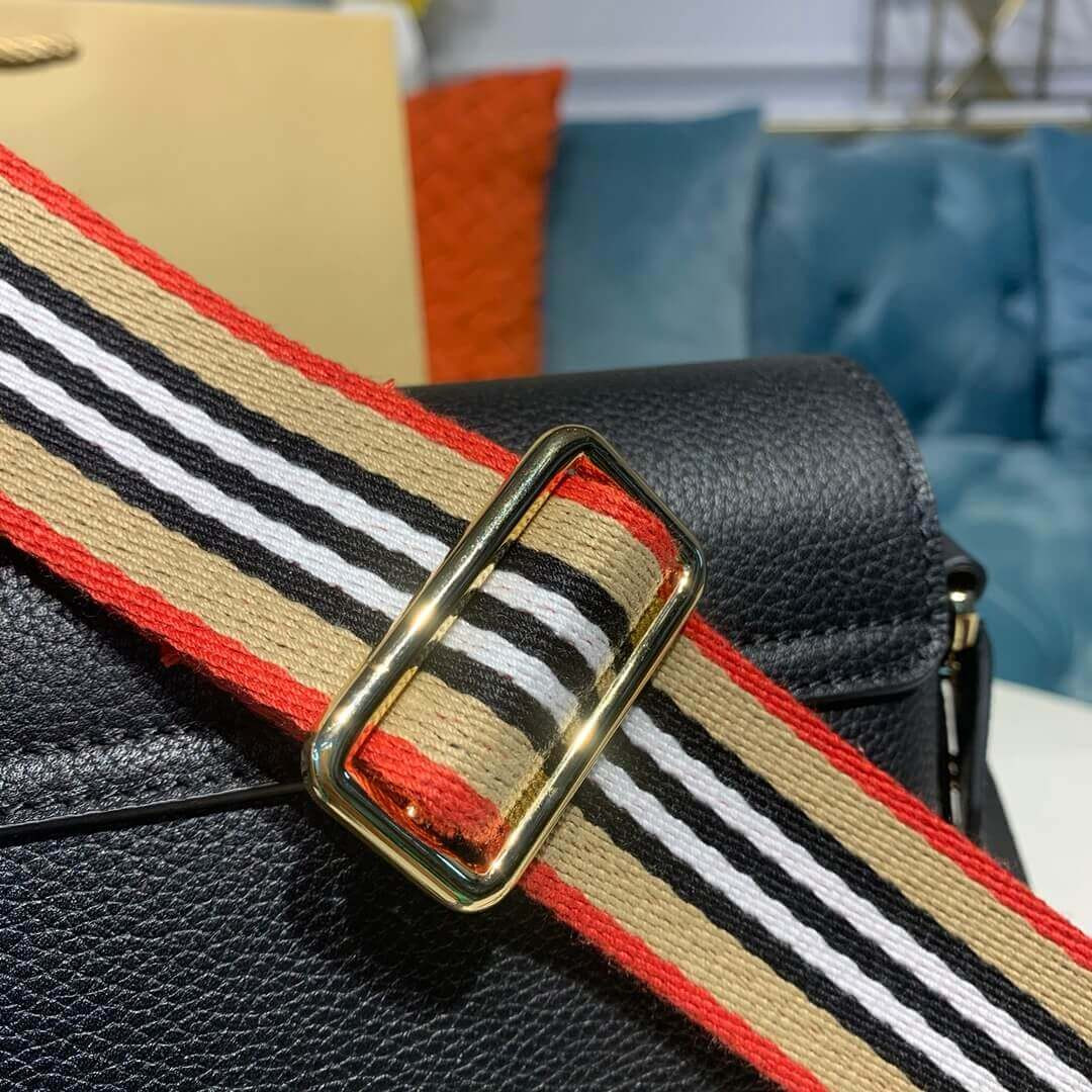 Burberry Grainy Leather Note Crossbody Bag 80174621