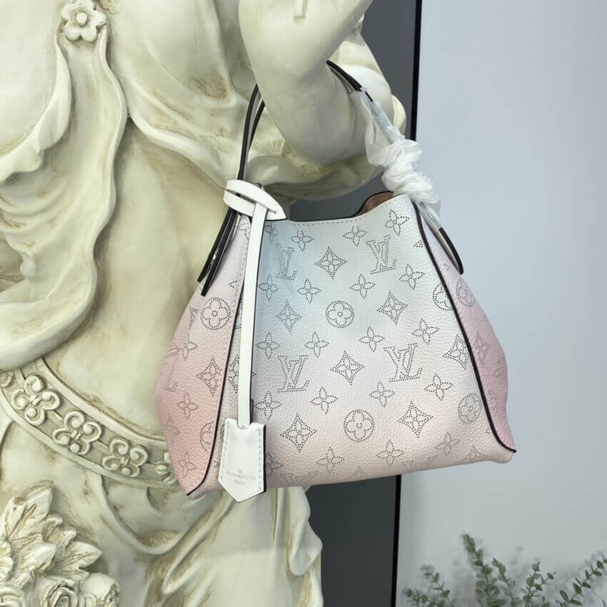 Louis Vuitton Hina PM Gradient Pink Mahina Leather M57858