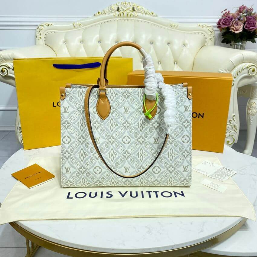 Louis Vuitton Since 1854 Jacquard Textile Onthego MM M59614
