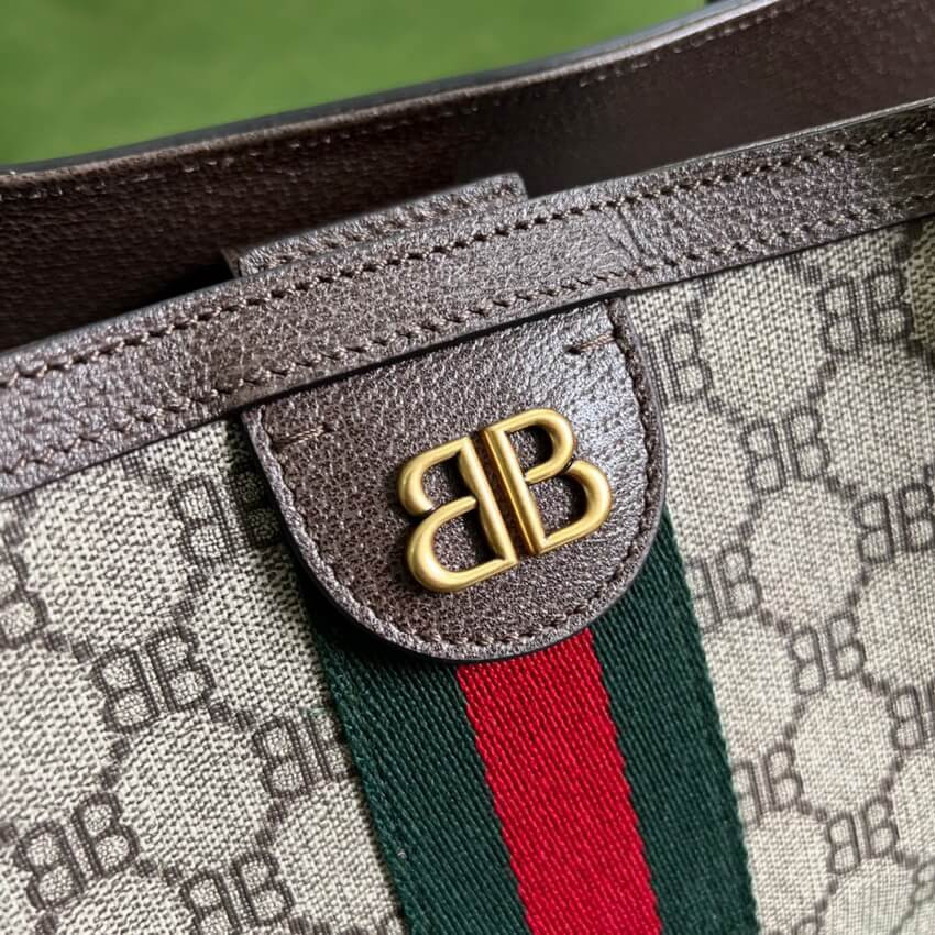 Balenciaga x Gucci Hacker Graffiti Large Tote Bag 680127