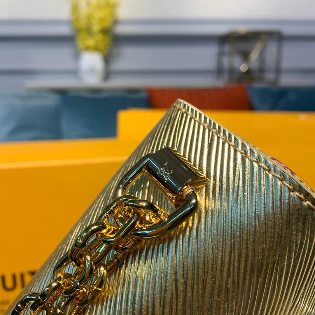 Louis Vuitton Epi Leather Twist MM M52891 Gold