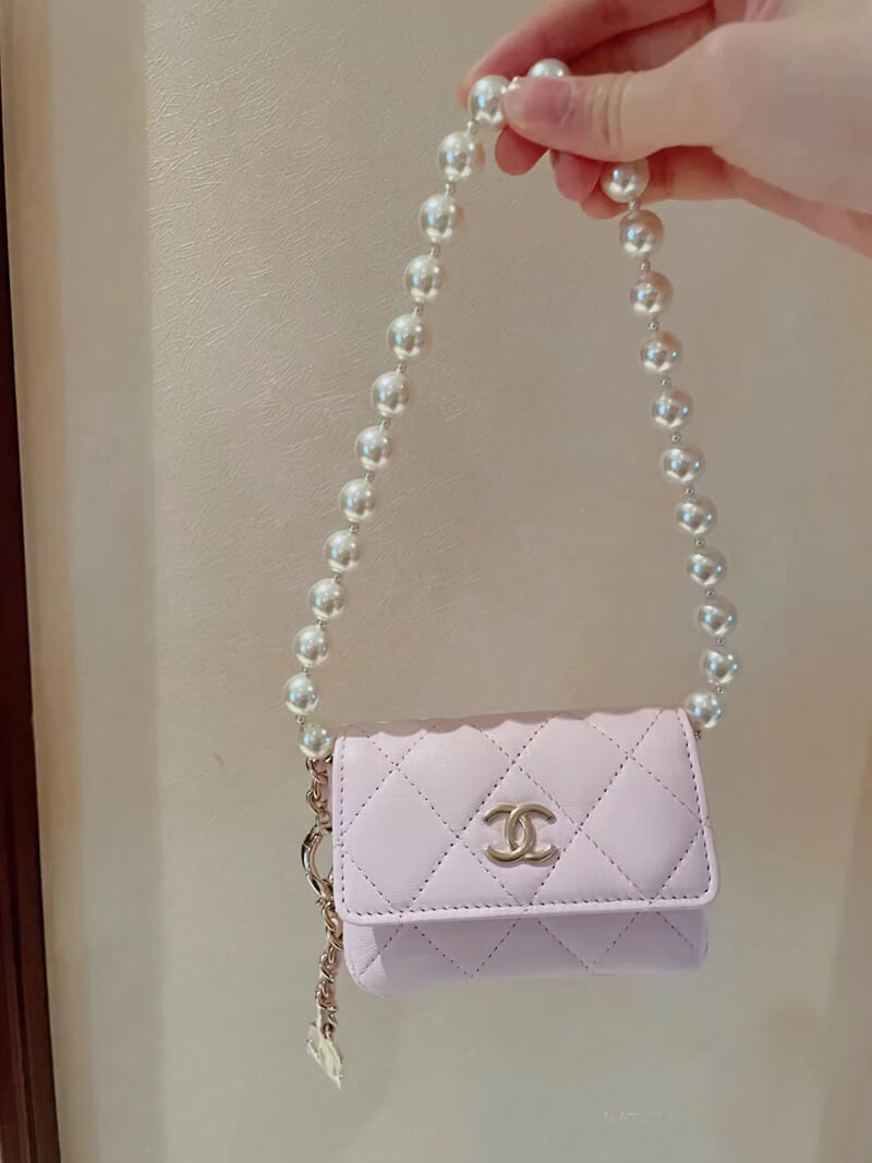 Chanel Lambskin Belt Bag AP2654 Pink