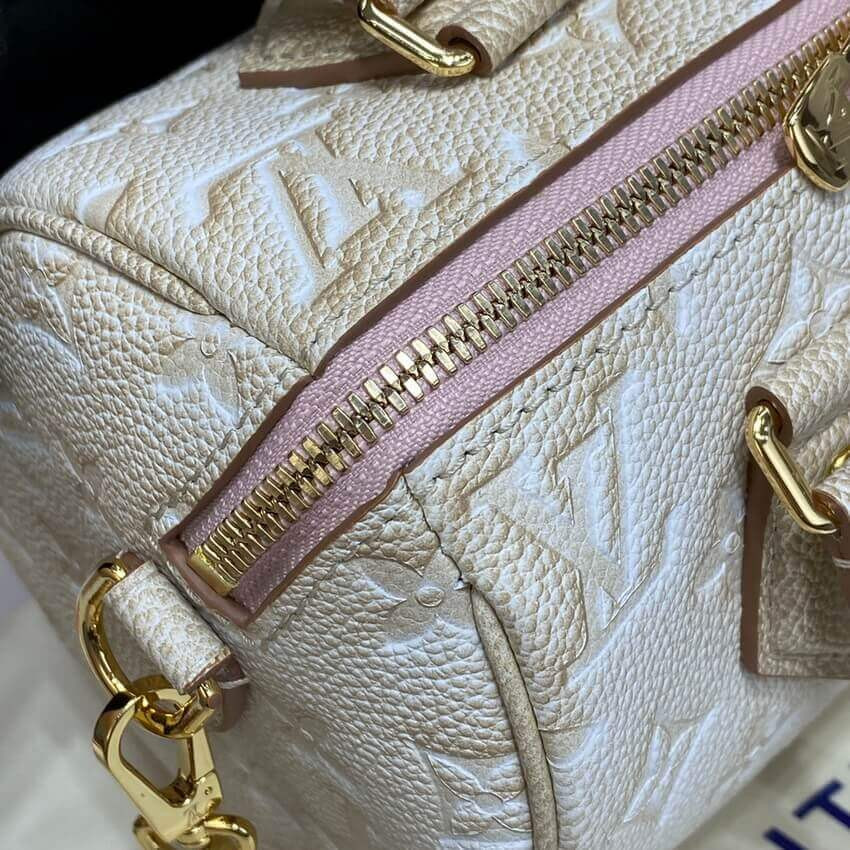 Louis Vuitton Speedy Bandouliere 20 M46163 Pale Beige