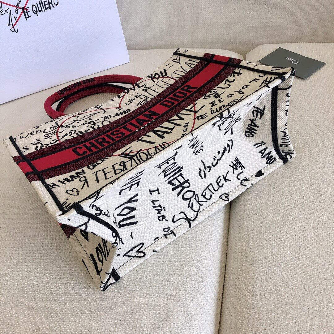 Dior Dioramour Small Book Tote Bag M1296