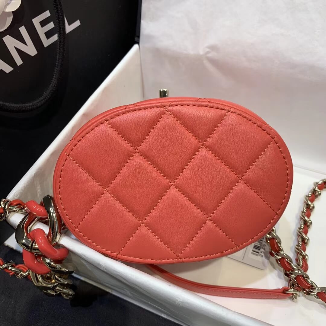 Chanel Round Vanity Case AS1355