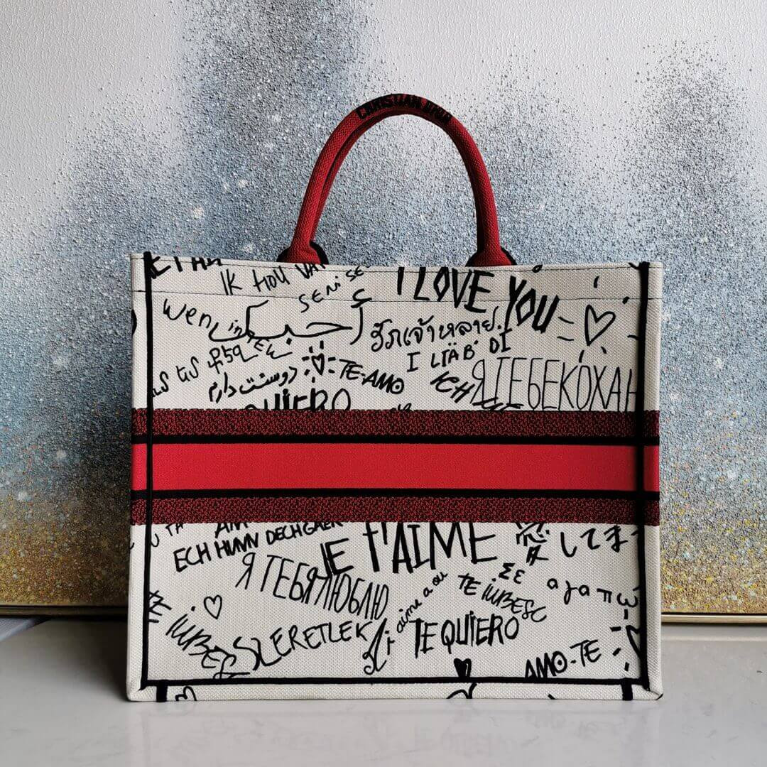Dior Dioramour Book Tote Bag M1286
