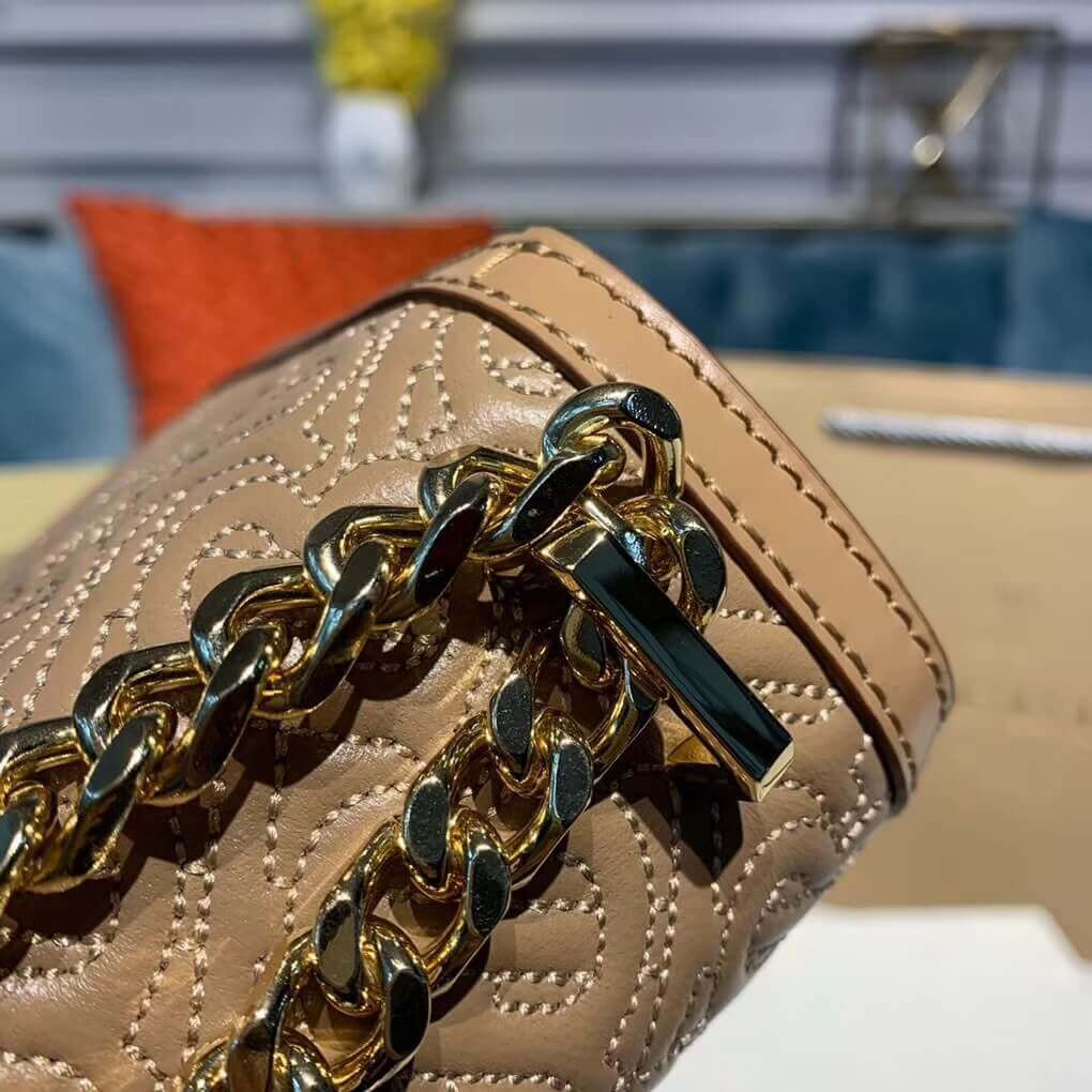 Burberry Small Quilted Monogram Lambskin TB Bag 80149221