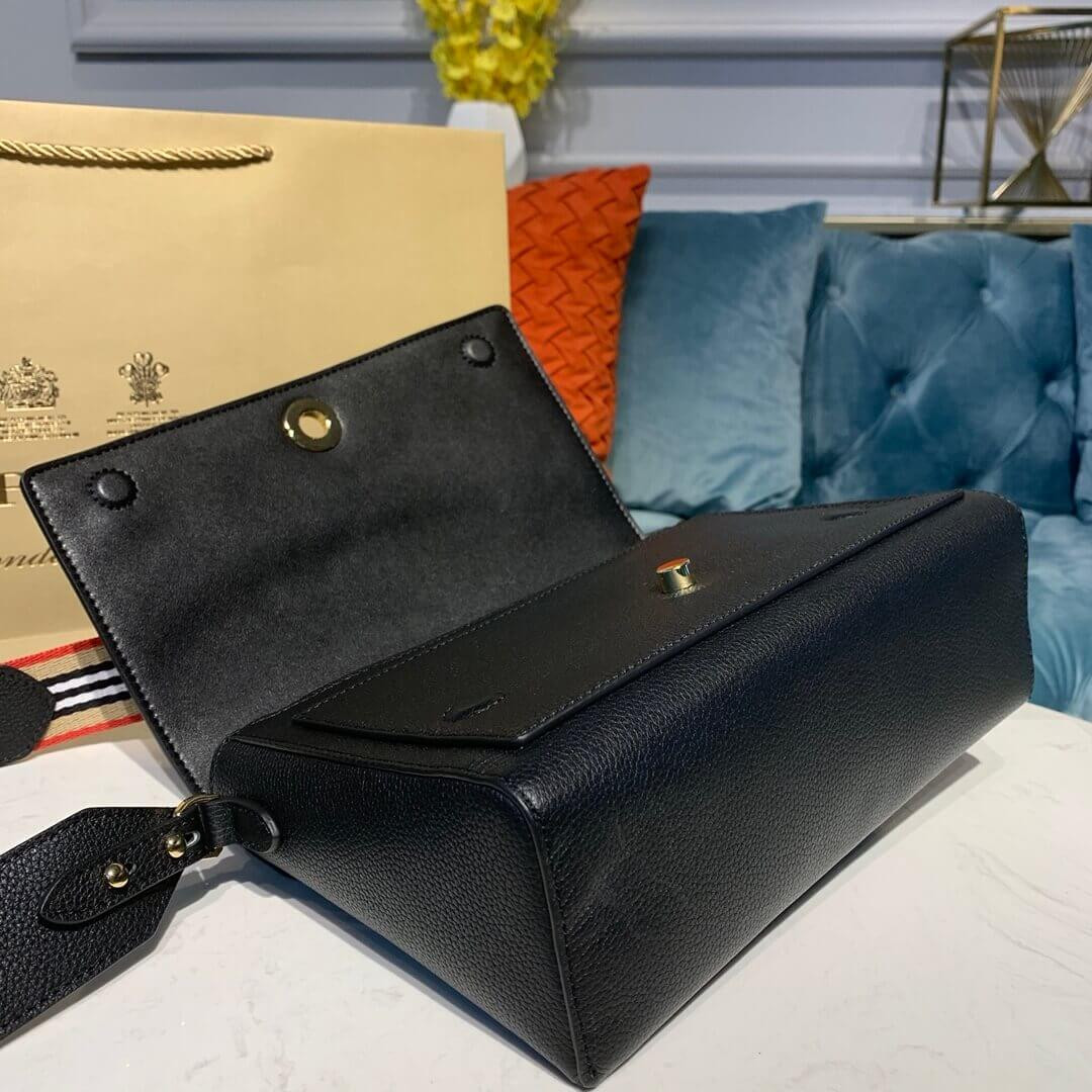 Burberry Grainy Leather Note Crossbody Bag 80174621