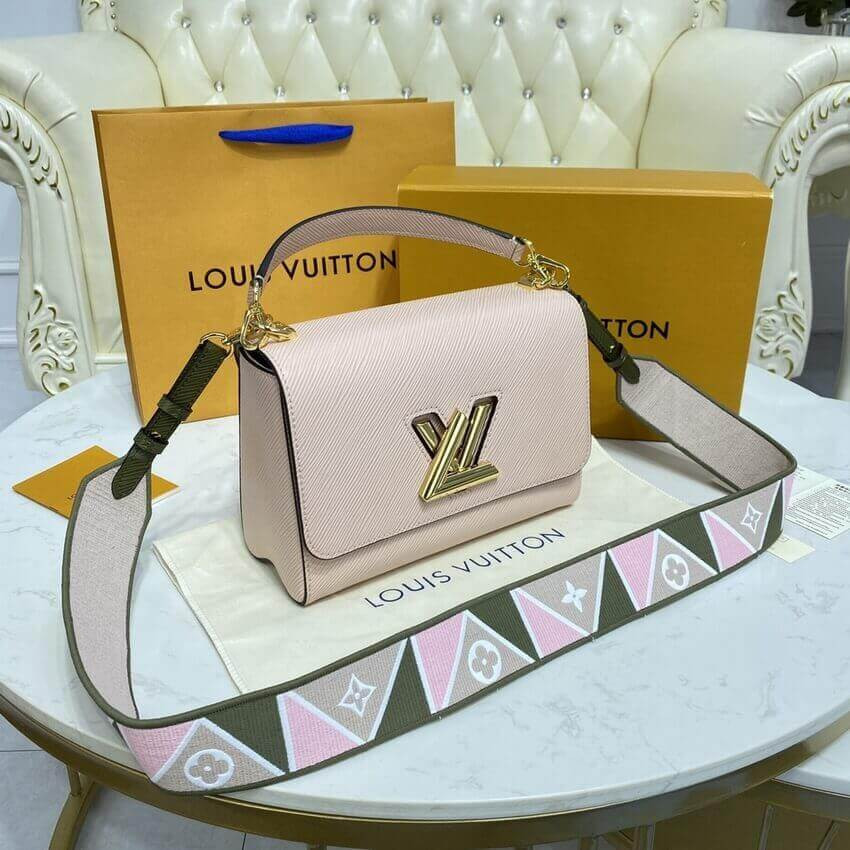 Louis Vuitton Epi Leather Twist MM M59028 Pink