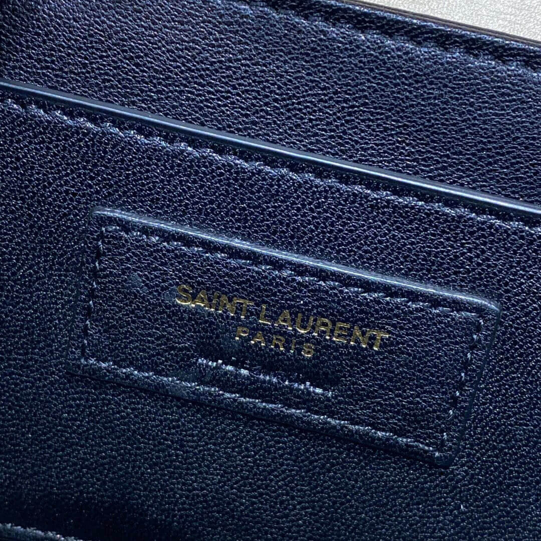 Saint Laurent YSL Solferino Medium Satchel In Box Leather 634305