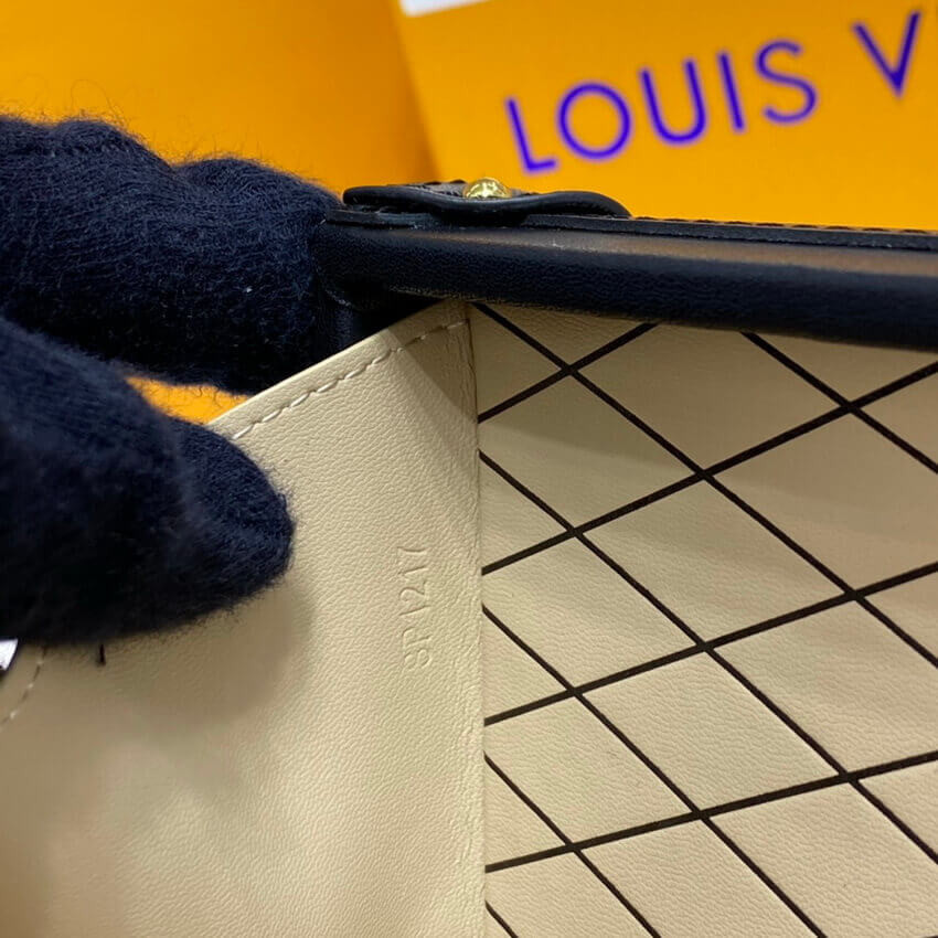 Louis Vuitton Petite Malle Monogram Metal Bag M57817