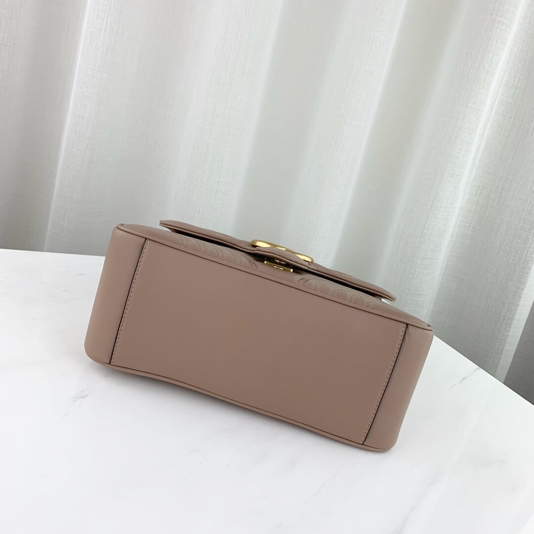 Gucci GG Marmont Matelasse Top Handle Bag 498110