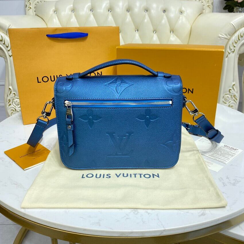 Louis Vuitton Pochette Metis M59211 Navy Nacre
