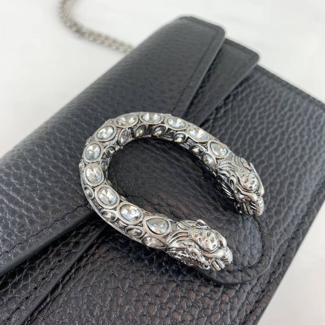 Gucci Dionysus Leather Super Mini Bag 476432