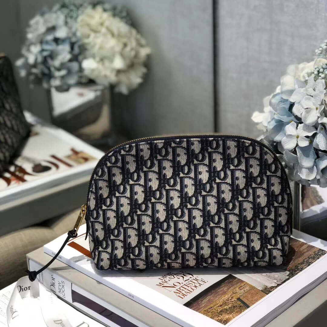 Christian Dior Oblique Beauty Bag S5416