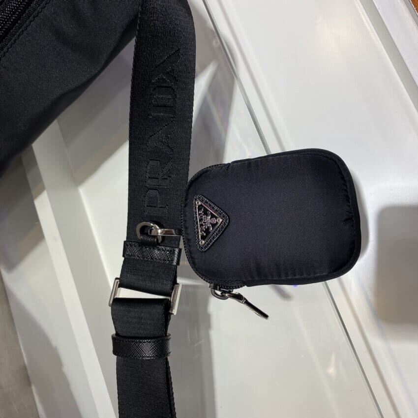 Prada Medium Nylon Shoulder Bag 1BD671