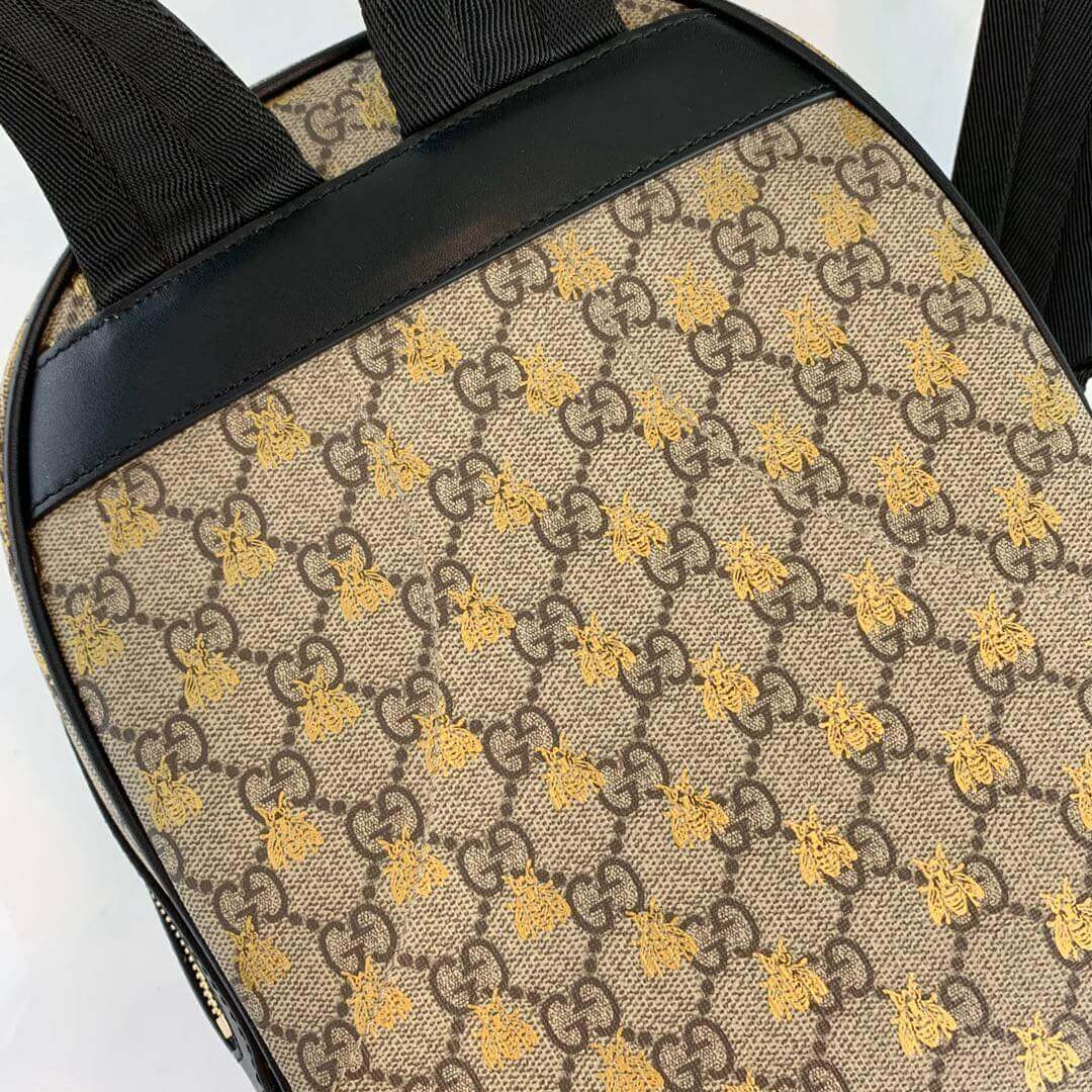Gucci GG Supreme Bees Backpack 427042