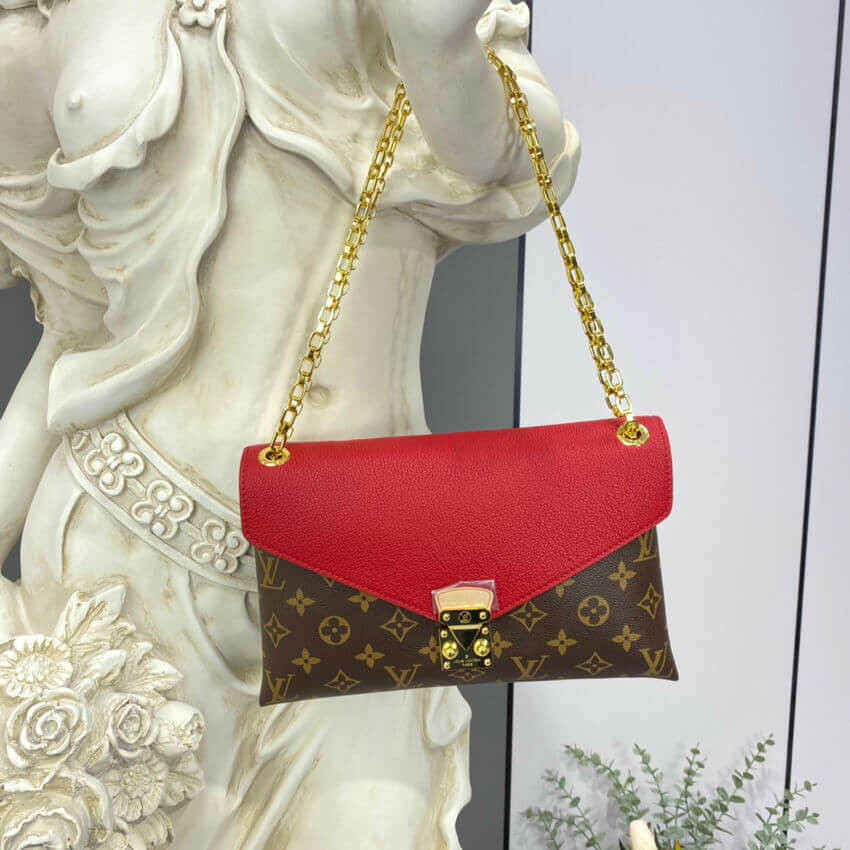 Louis Vuitton Monogram Canvas Pallas Chain M41200 M41201 M41203