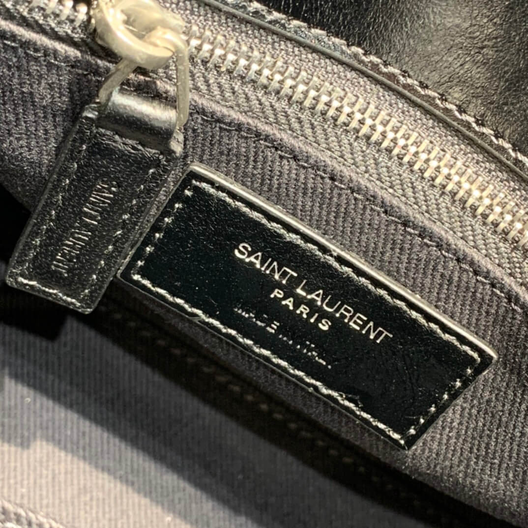 Saint Laurent Baby Sac De Jour Souple Duffle Bag In Moroder Leather 491715