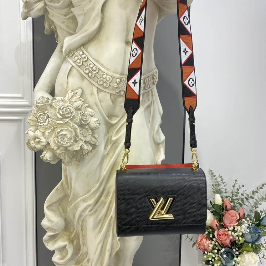 Louis Vuitton Epi Leather Twist MM M59027 Black