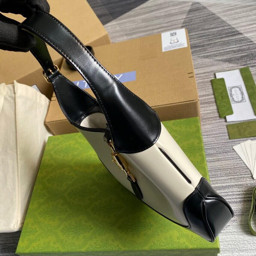 Gucci Jackie 1961 Leather Small Shoulder Bag 636706