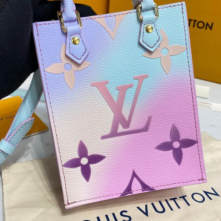 Louis Vuitton Petit Sac Plat M81341 Sunrise Pastel