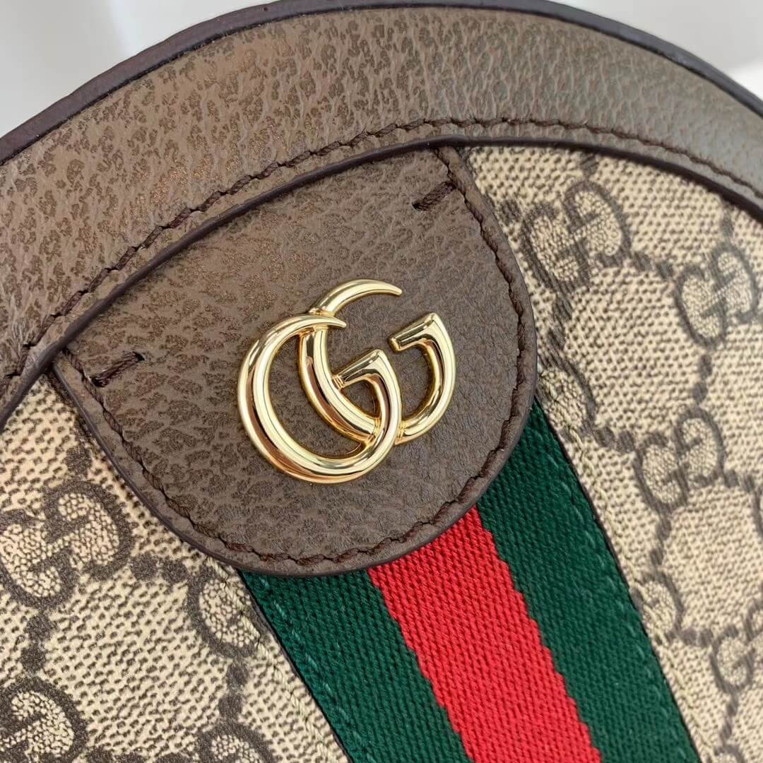 Gucci Ophidia Mini GG Round Shoulder Bag 550618