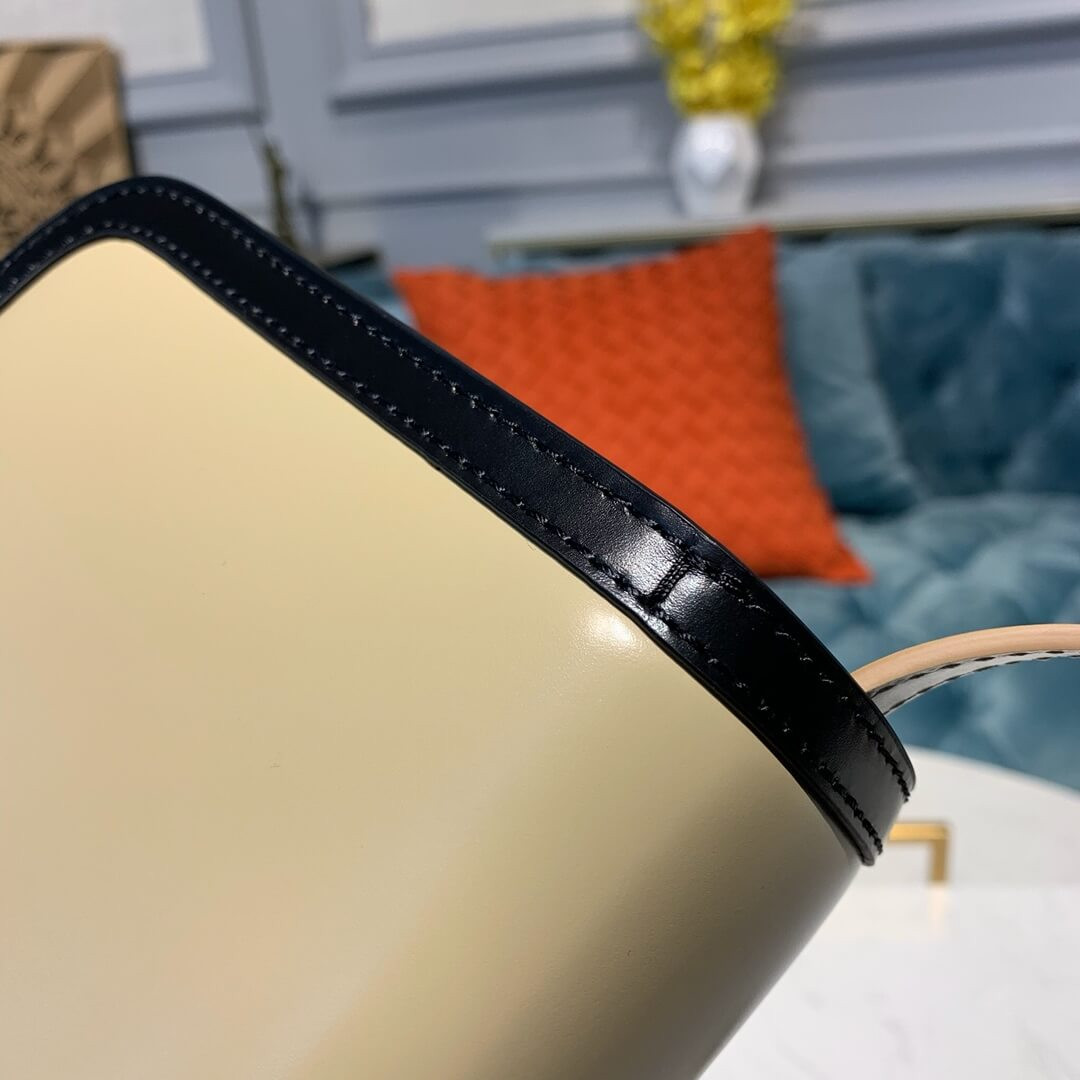 Burberry Small Two-tone Leather TB Bag 80134501