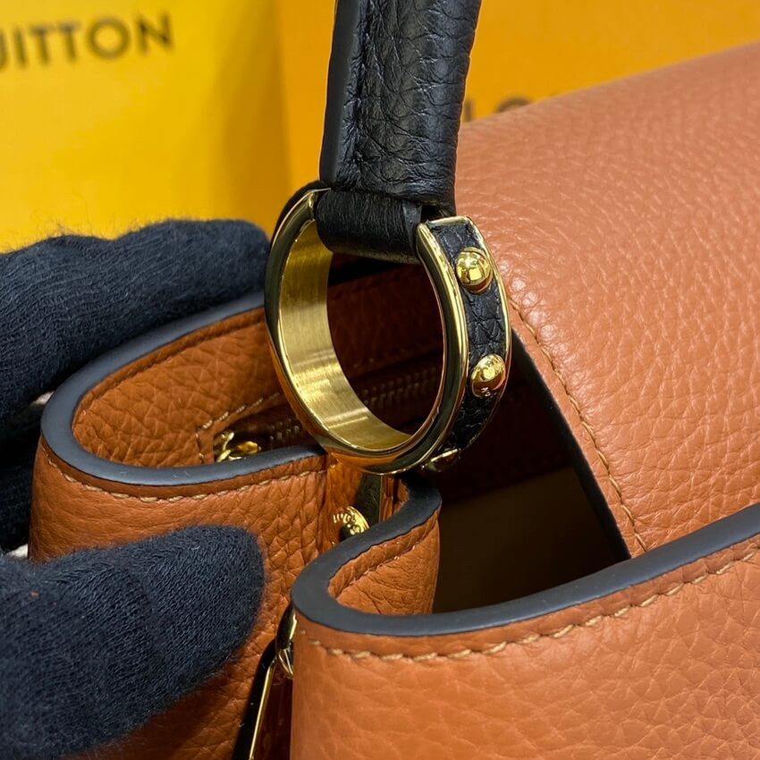 Louis Vuitton Capucines MM M59020 Gold/Noir