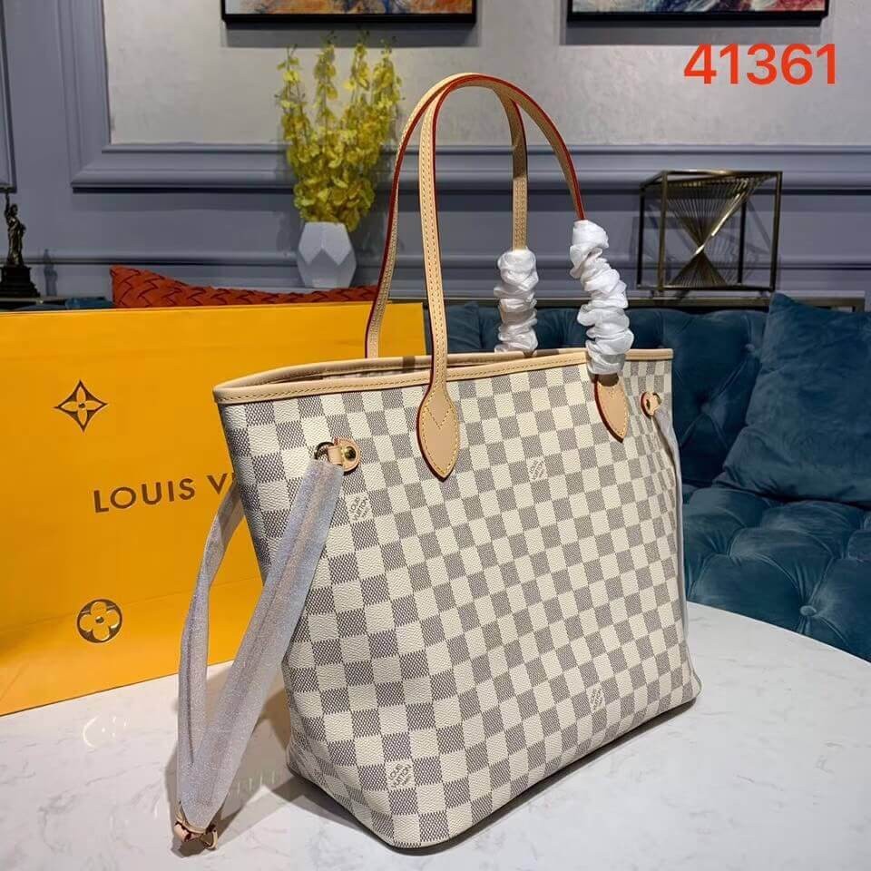 Louis Vuitton Damier Azur Canvas Neverfull MM N41361