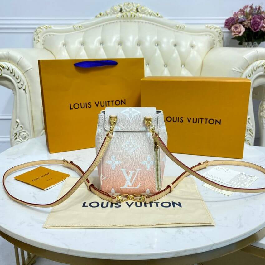 Louis Vuitton Tiny Mini Backpack M45764 Mist Gray
