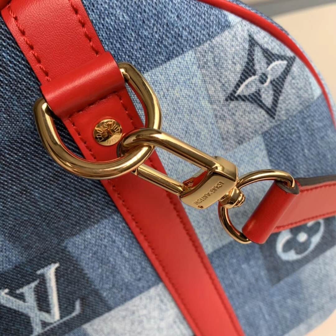 Louis Vuitton Monogram Denim Canvas Speedy Bandoulière 30 M45041