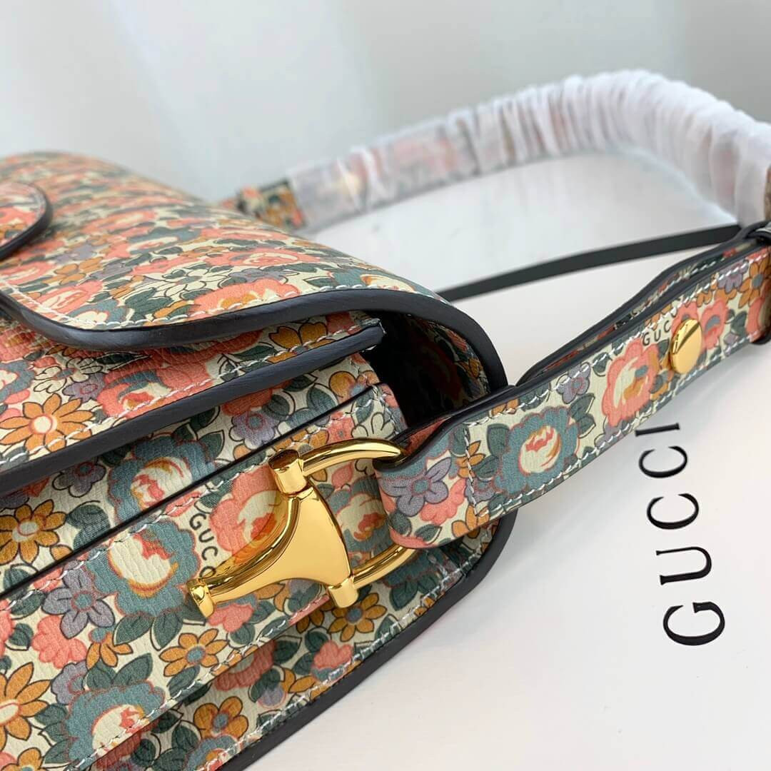 Gucci Horsebit 1955 Liberty London Bag 602204