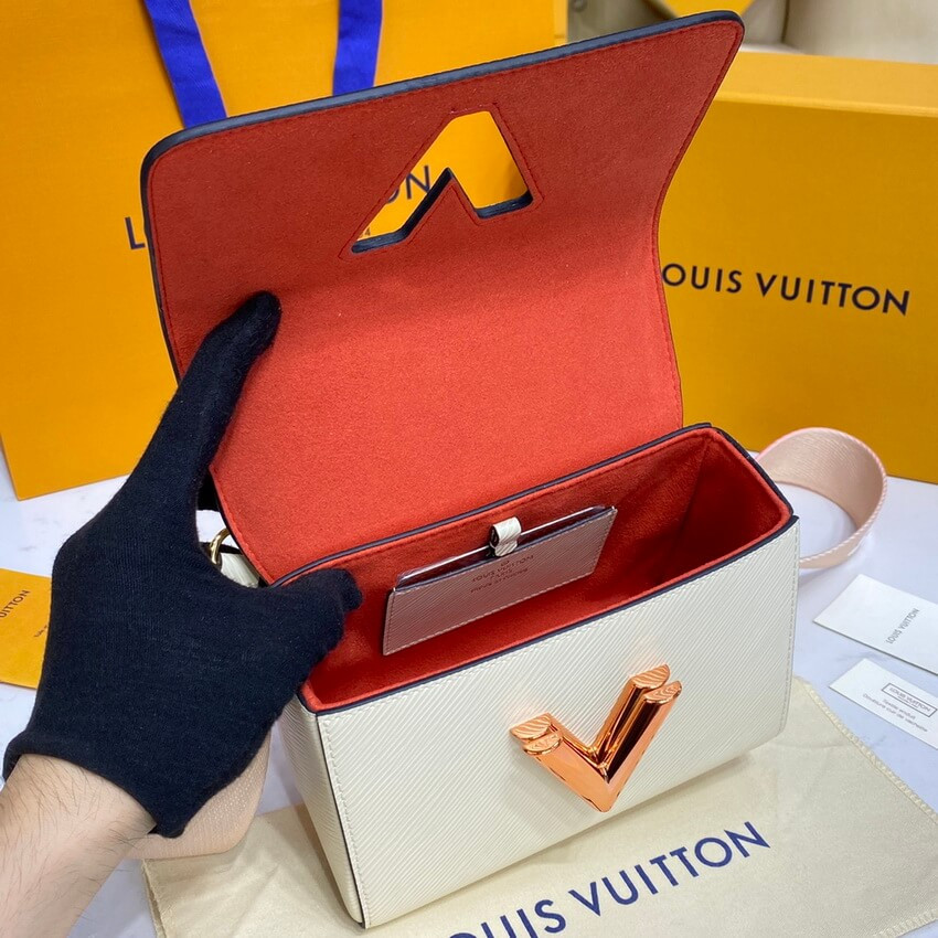 Louis Vuitton Epi Leather Twist PM M59687 White