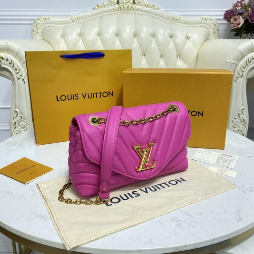 Louis Vuitton New Wave Chain Bag M58553 Agathe Pink