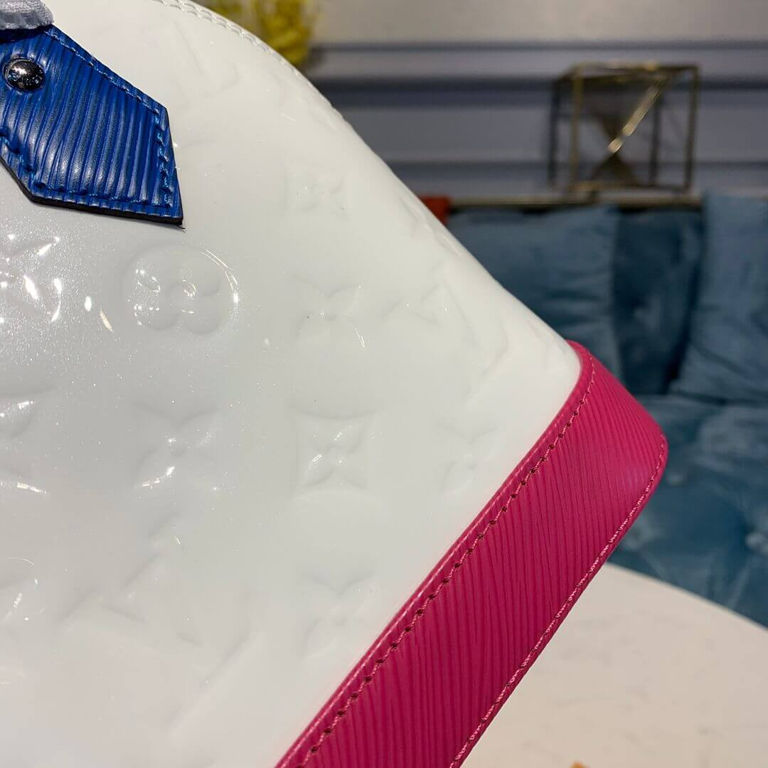 Louis Vuitton Monogram Vernis And Epi Leather Alma BB M91606