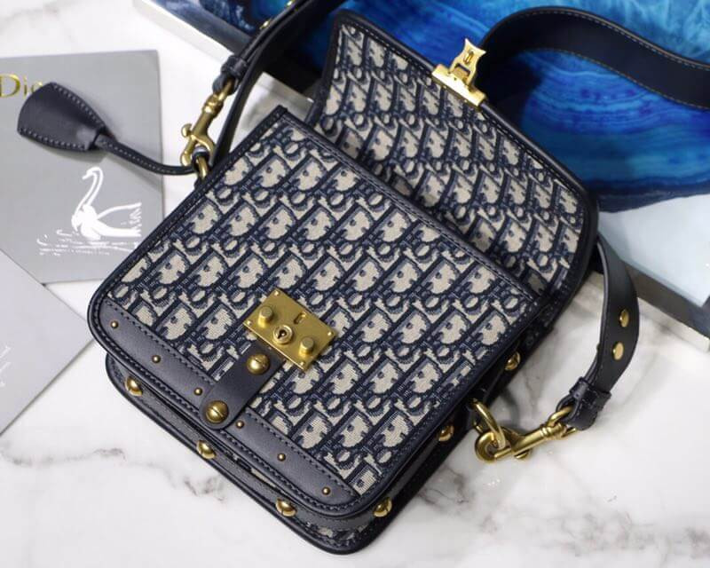 Christian Dior Oblique Dioraddict Square Flap Bag 424304