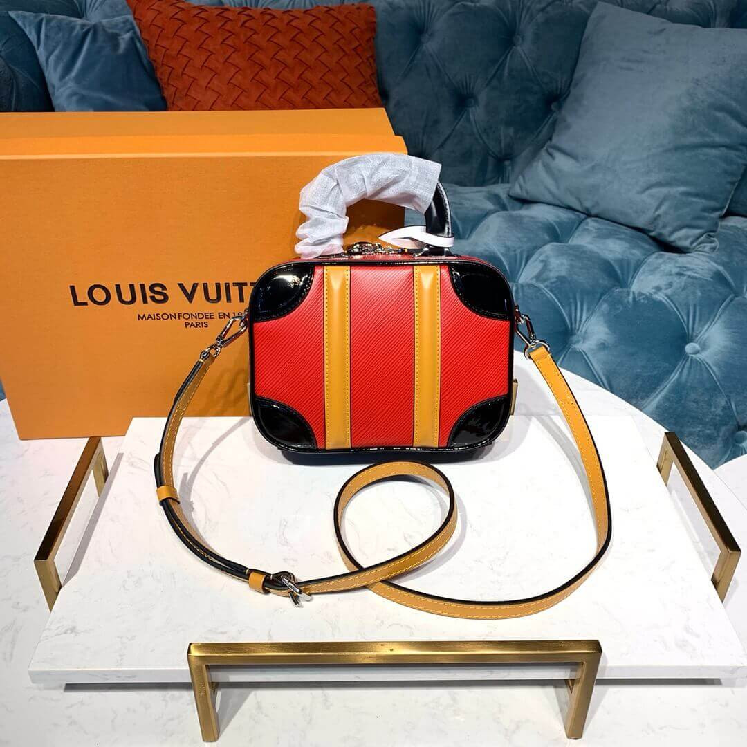 Louis Vuitton Epi Leather Valisette BB M55524