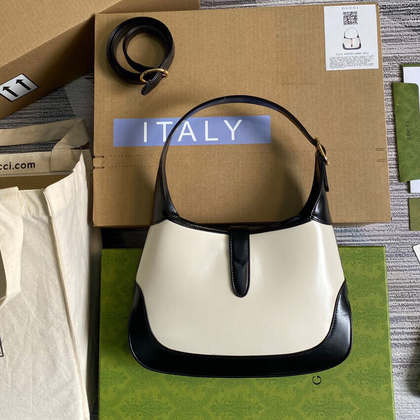 Gucci Jackie 1961 Leather Small Shoulder Bag 636706