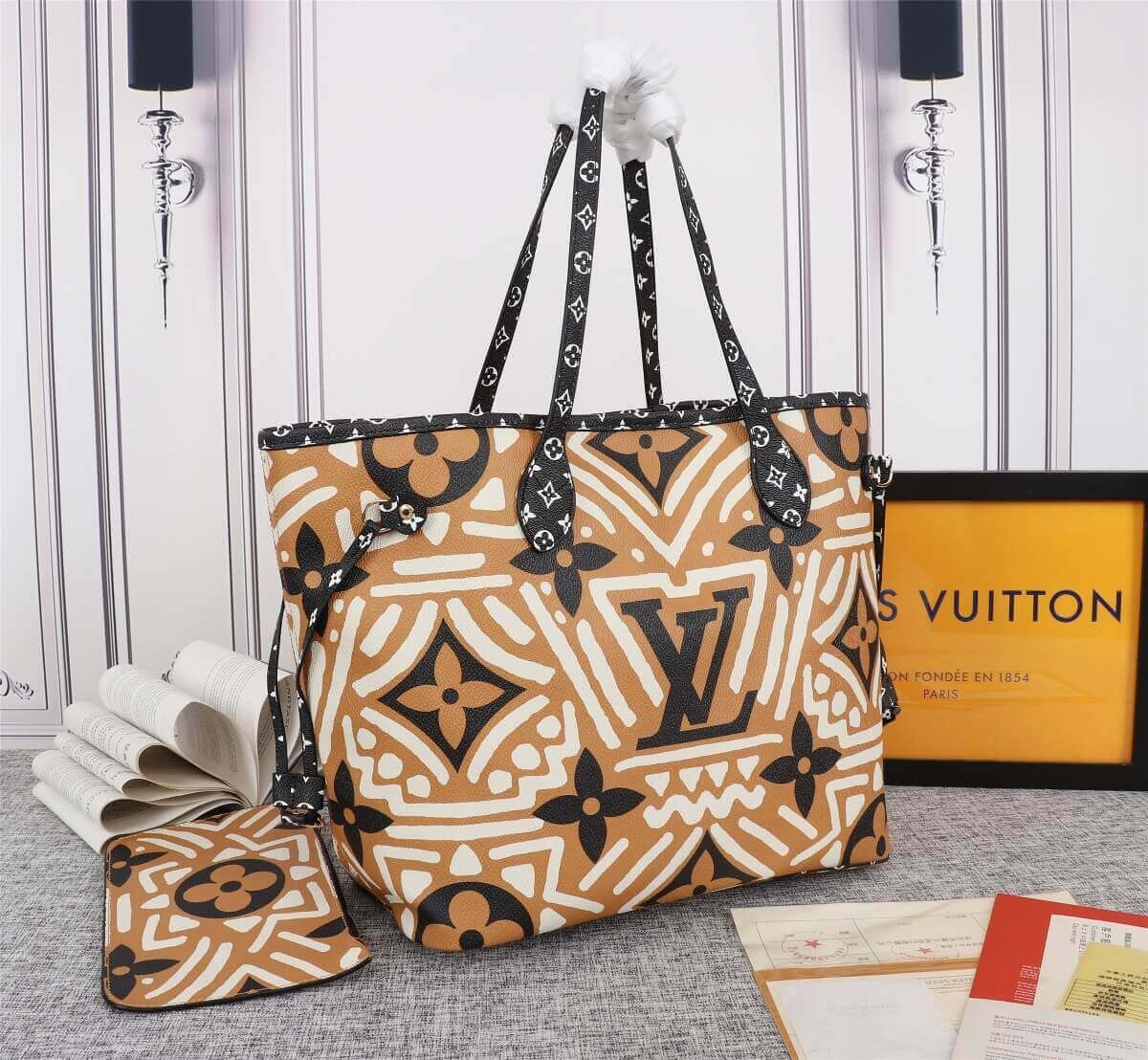 Louis Vuitton LV Crafty Neverfull MM M56583 M56584