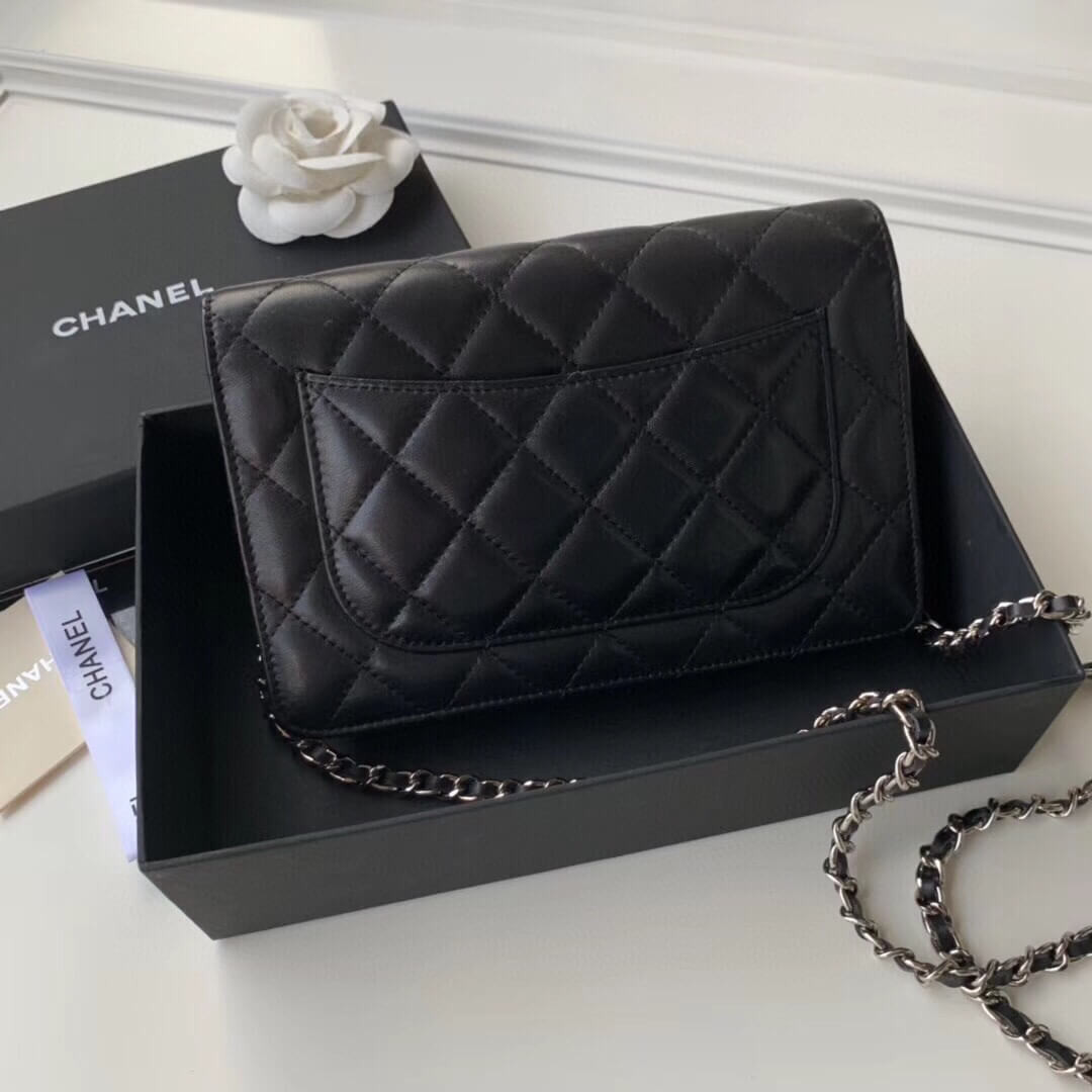 Chanel Classic Lambskin Wallet On Chain WOC AP0250