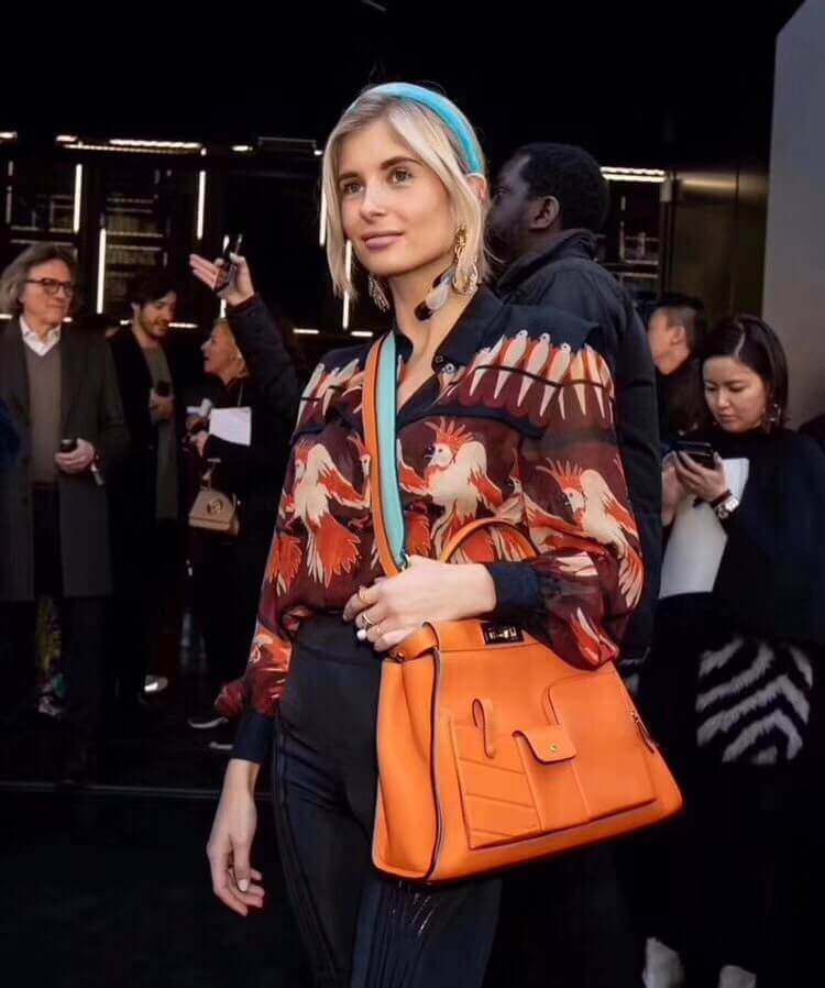 Fendi Peekaboo Iconic Medium Pocket Bag 8BN312