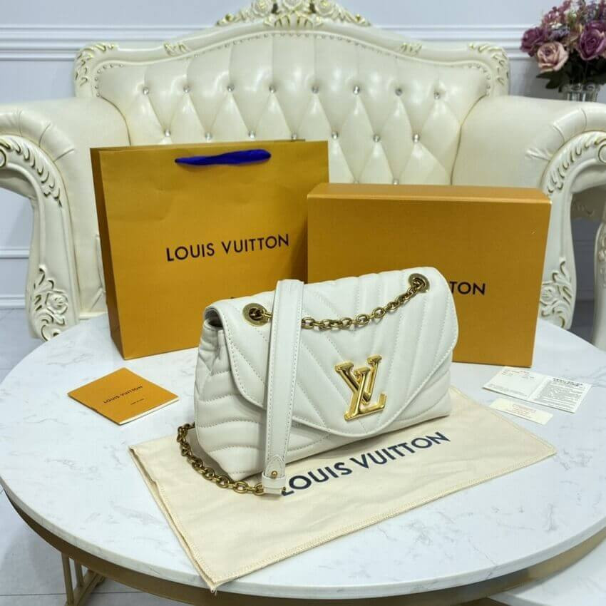 Louis Vuitton New Wave Chain Bag M58549 Ivory