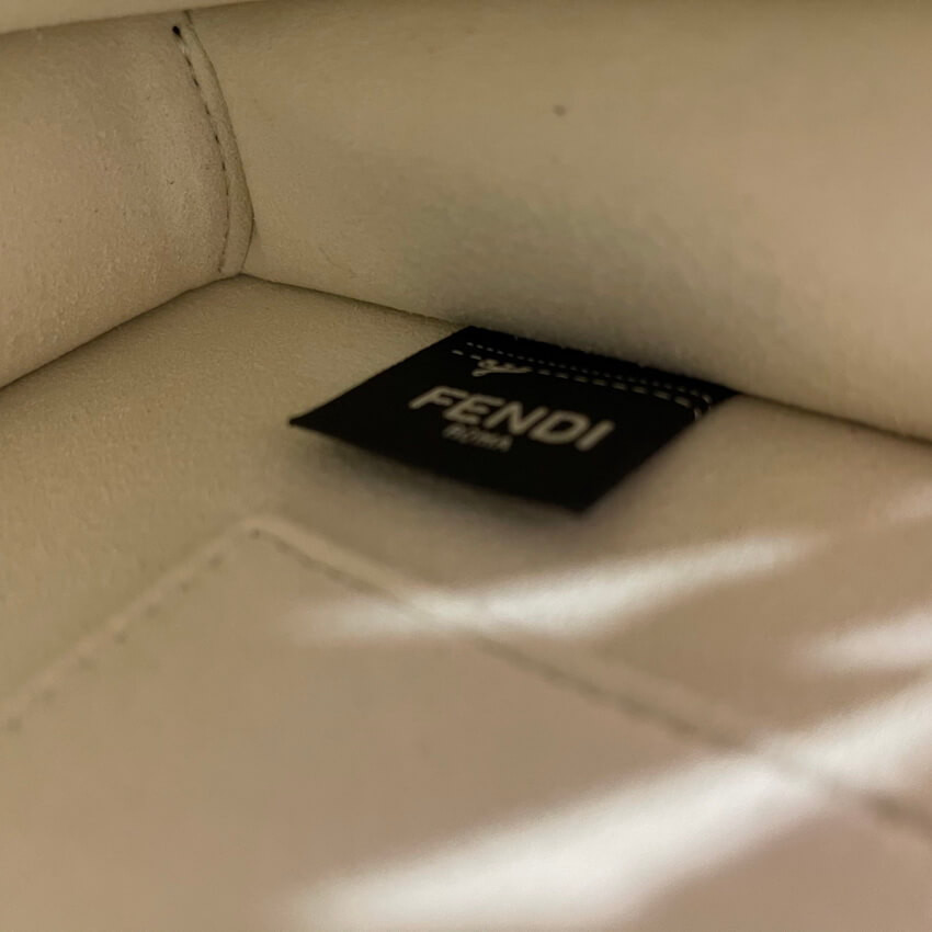 Fendi Kan U Small Bag With Embossed FF Logo 8M0417