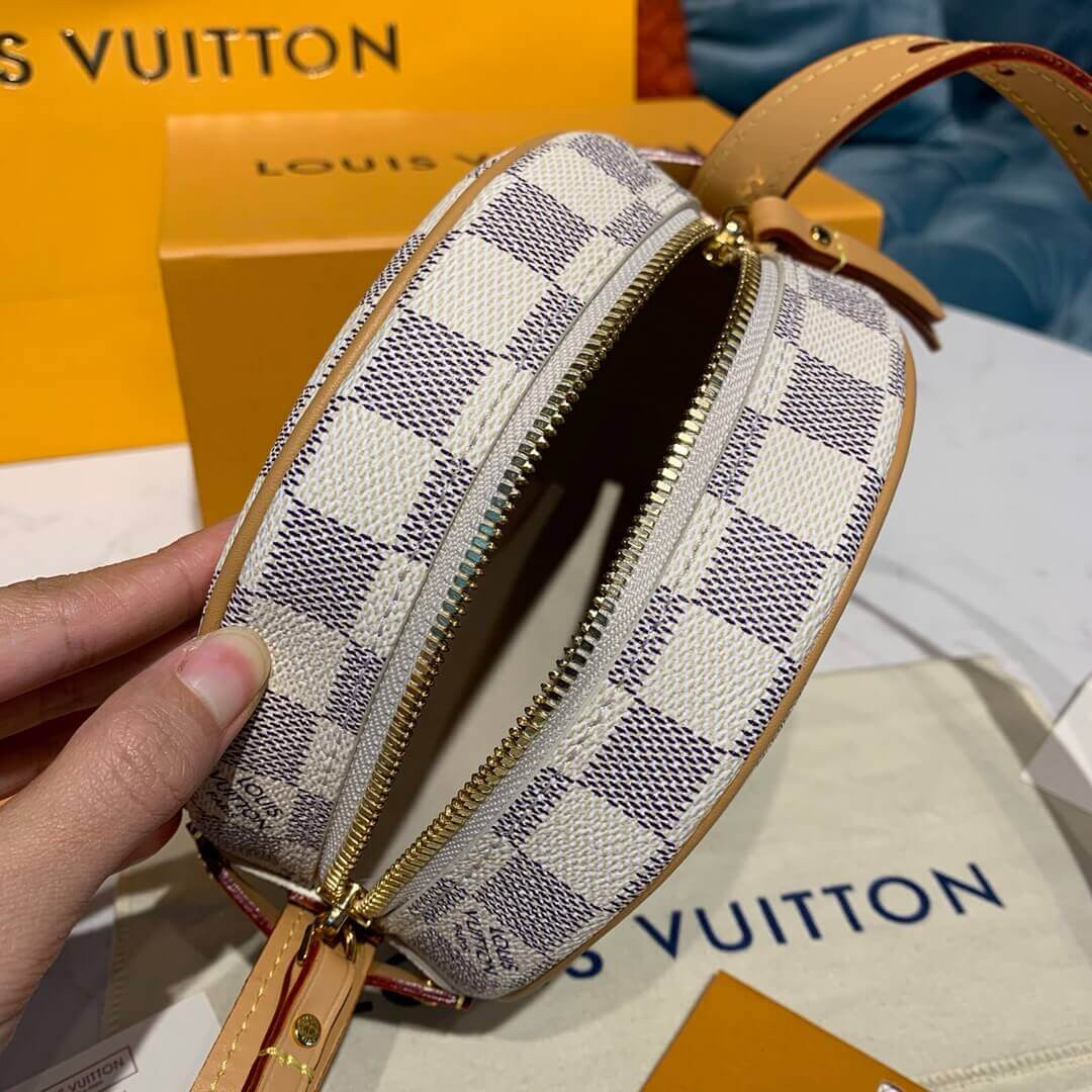 Louis Vuitton Damier Azur Boite Chapeau Souple PM N40333